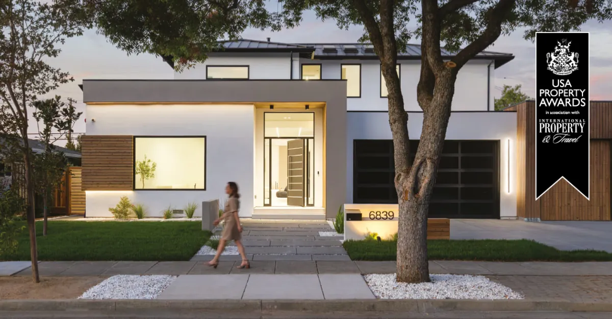 Award-winning modern luxury custom home featuring bespoke architectural design and flawless execution by Ritz Builders.