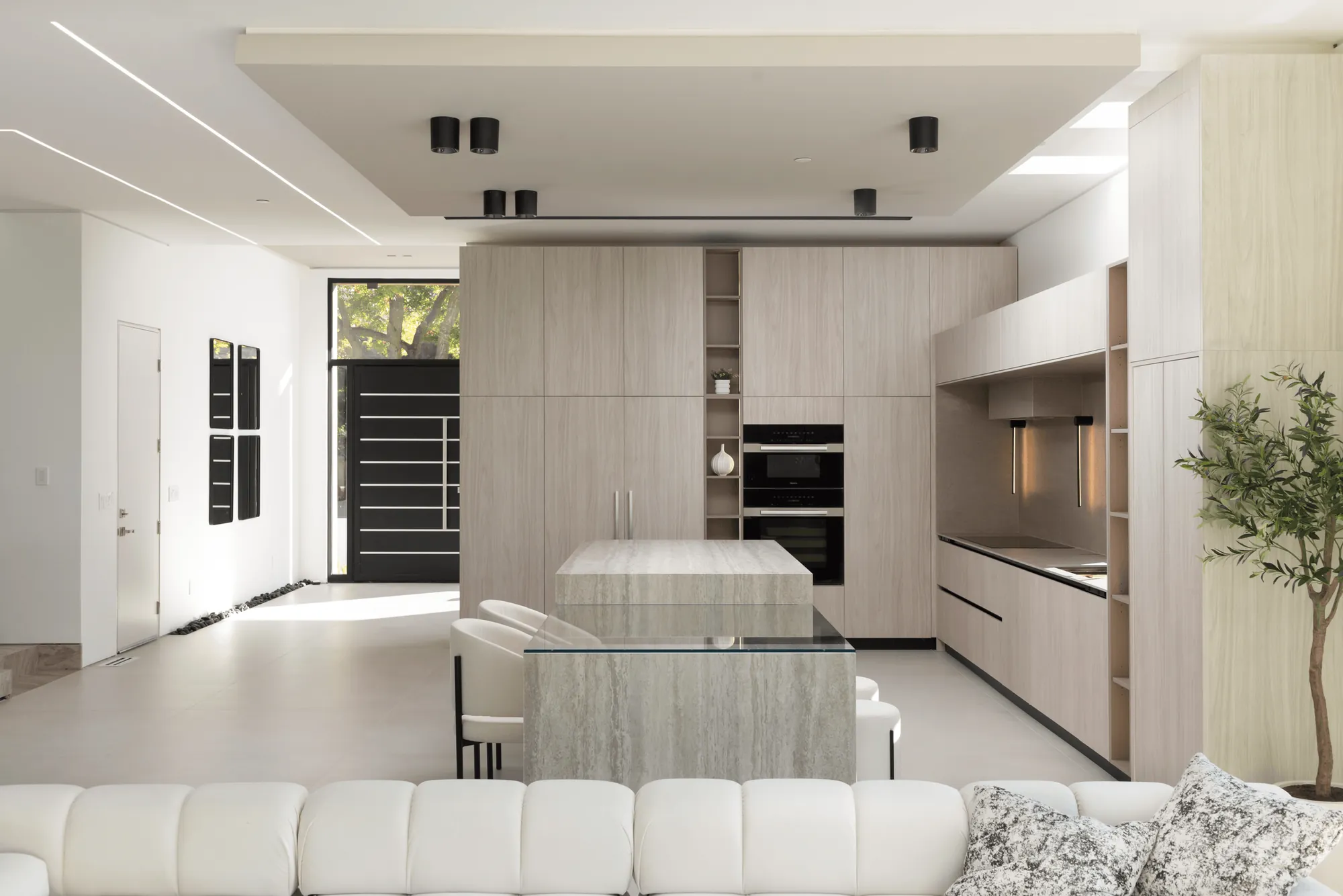 Luxury property expansion combining structural upgrades, stylish interiors, and outdoor improvements